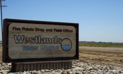 Photo of a Westlands Water District sign