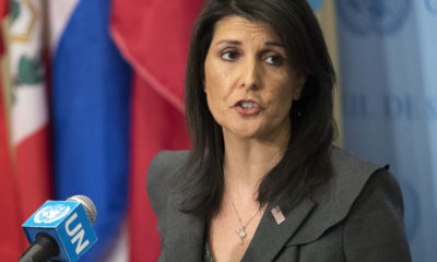 AP Photo of Nikki Haley, U.S. ambassador to the United Nations