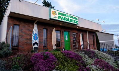 A legal cannabis shop in Portland, Oregon