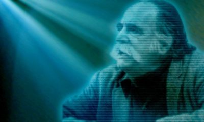 Picture of William Saroyan as a hologram