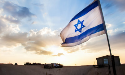 Photo of Israel and flag