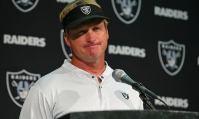 Photo of Oakland Raiders head coach, Jon Gruden