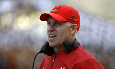 Photo of fired Maryland football coach DJ Durkin