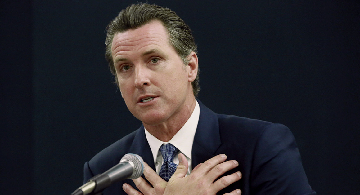 Portrait of Gavin Newsom