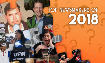 Illustration of 2018 Fresno newsmakers