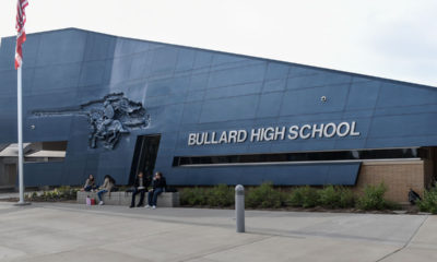 Photo of entrance to Bullard High School