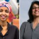 Photos of Rep. lhan Omar and Rep. Rashida Tlaib