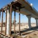 Photo of high-speed rail construction in Fresno, California