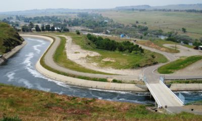 Photo of the Friant-Kern Canal in the San Joaquin Valley