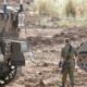 Photo of Israeli solder at the Israel Gaza border