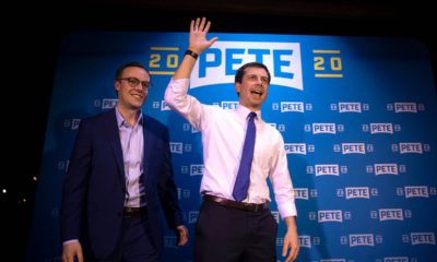 Photo of Pete Buttigieg and his husband Chasten Glezman