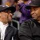 Photo of Spike Lee and Denzel Washington