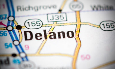 Delano on a map