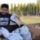 Photo of Fresno State students help out during the 2018 "Feed the Need" food drive for the Student Cupboard