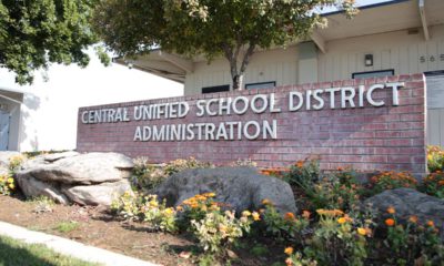 Photo of Central Unified School District Administration sign