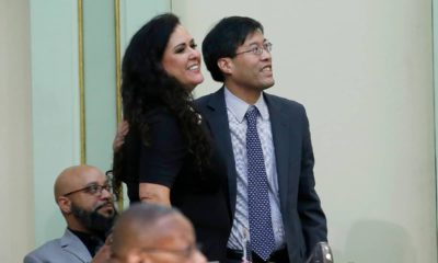 Photo of Sen. Richard Pan and Assemblywoman Lorena Garcia