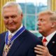 Photo of Jerry West and President Donald Trump