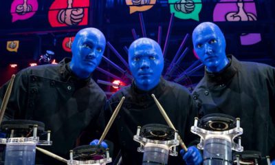 Photo of the Blue Man Group