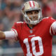 Photo of Jimmy Garoppolo in a 49ers uniform