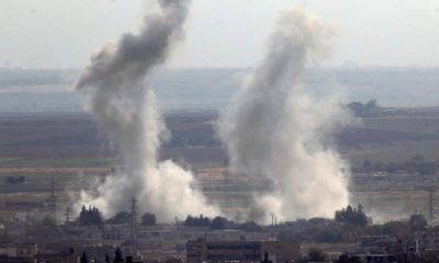 Photo of the Turkish side of the border between Turkey and Syria