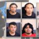 Montage of Fresno Police Chief Andy Hall and six suspects arrested in the slayings of four Hmong men