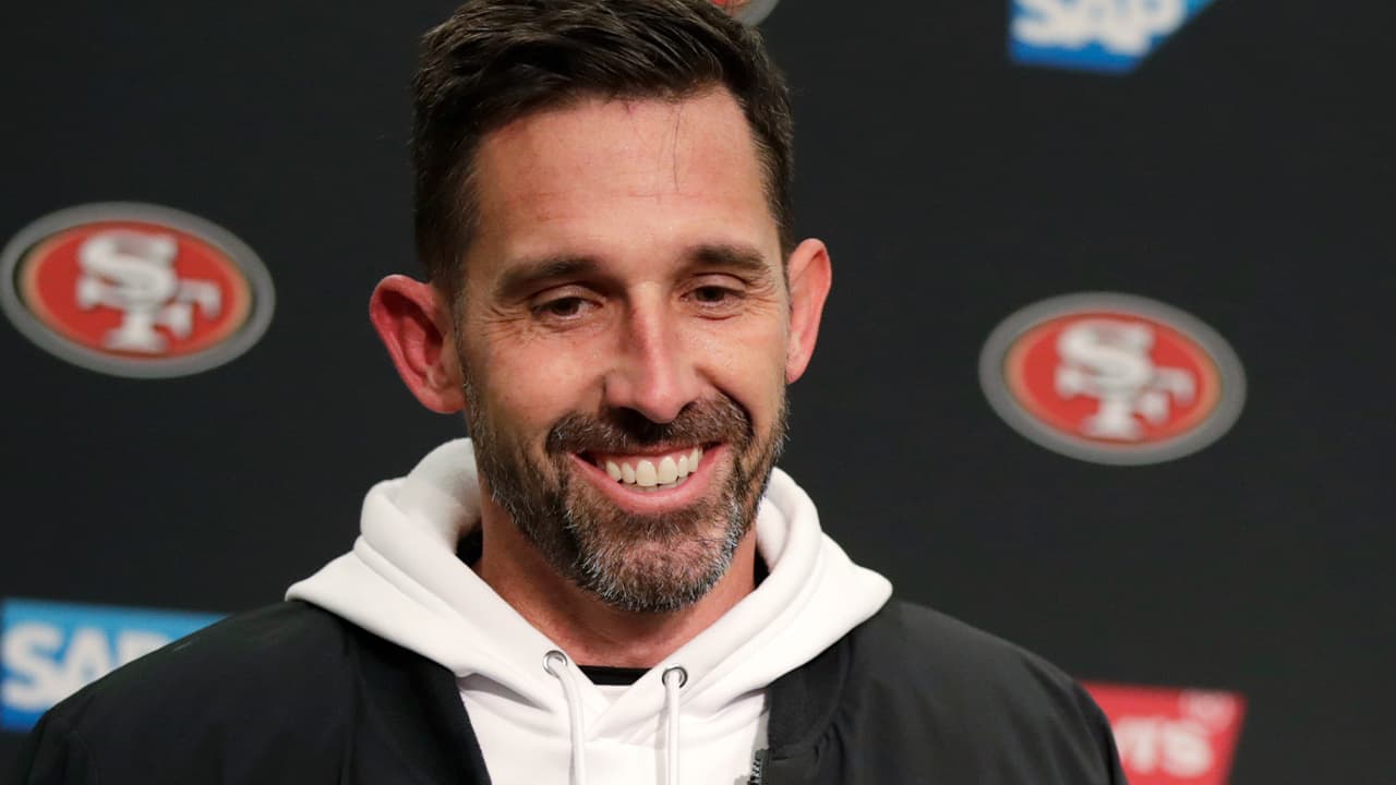 Photo of head coach Kyle Shanahan