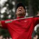 Photo of Tiger Woods celebrating