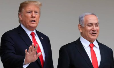 Photo of President Donald Trump and Prime Minister Benjamin Netanyahu