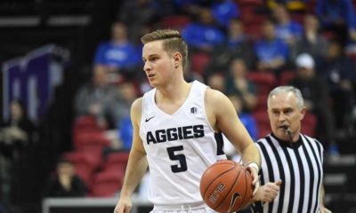 Photo of 2019 Mountain West Player of the Year Sam Merrill