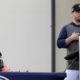 Photo of Houston Astros' Alex Bregman and Astros owner Jim Crane