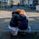 Photo of two women mourning in Germany