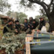 Photo of Turkish backed Syrian fighters taking a break in Neirab