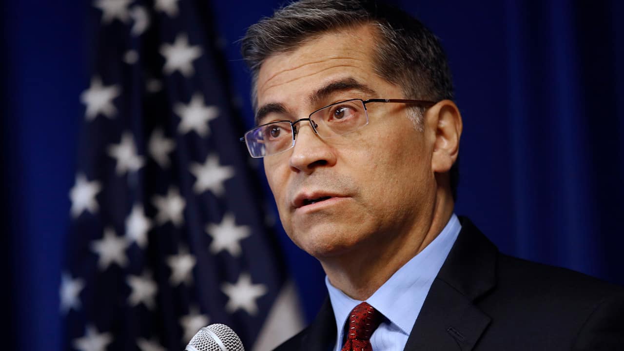 Photo of California Attorney General Xavier Becerra