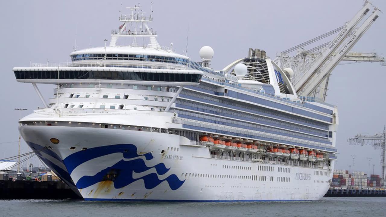 Photo of the Grand Princess cruise ship