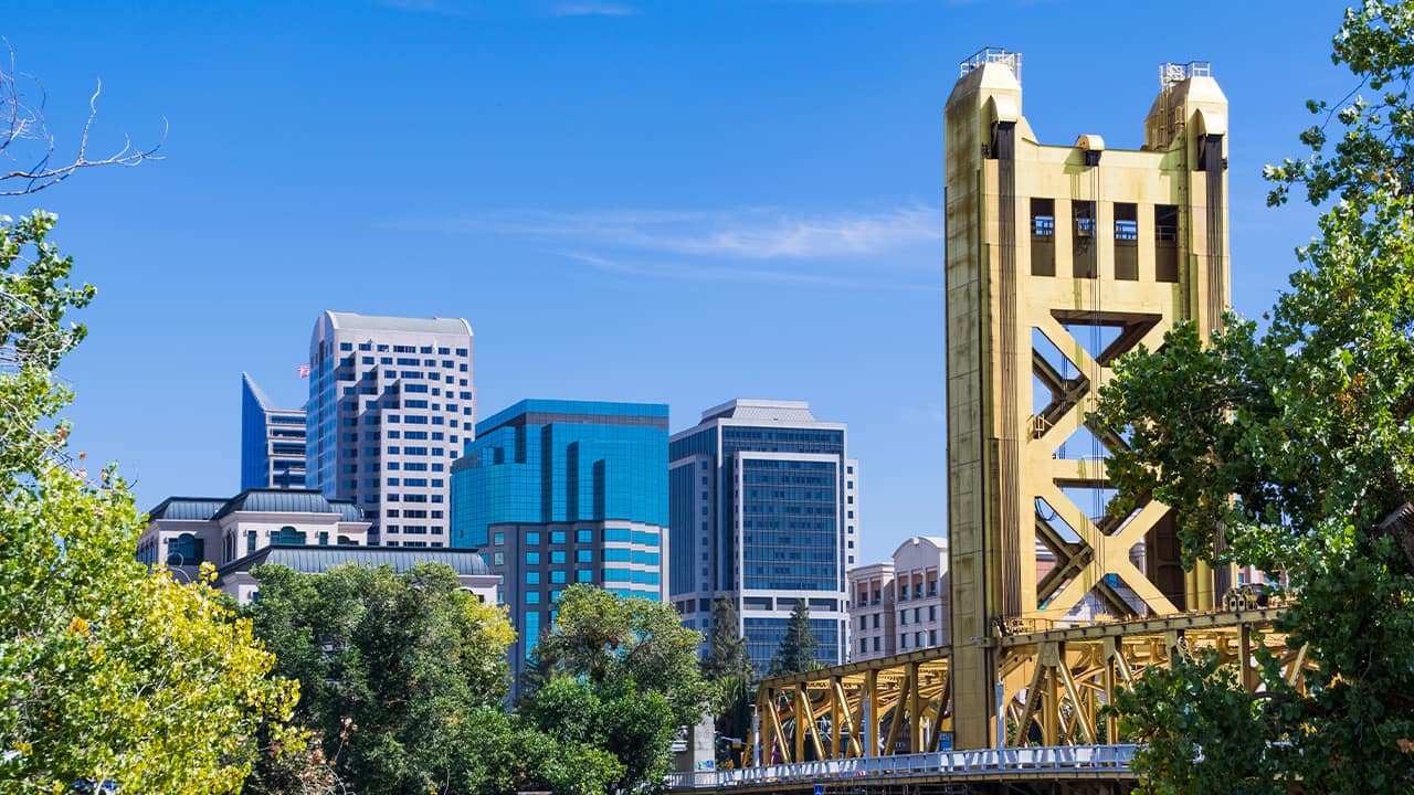 Photo of Sacramento skyline