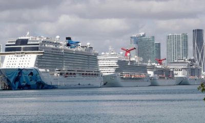 Photo of cruise ships in Miami