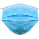 Photo of a blue medical mask