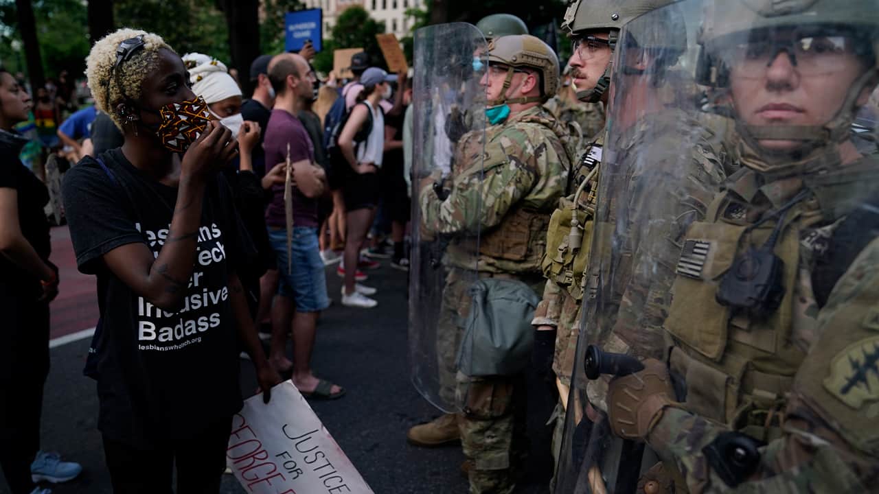 Photo of National Guard soldiers