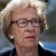 Photo of Eva Schloss, the stepsister of Anne Frank and a Holocaust survivor