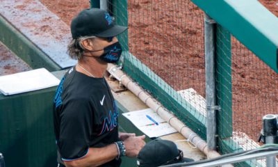 Photo of Miami Marlins' manager Don Mattingly