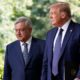 Photo of President Donald Trump and Mexican President Andres Manuel Lopez Obrador