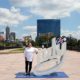 Photo of Merced caterer Kelli Fairchild-Cochran in Indianapolis.