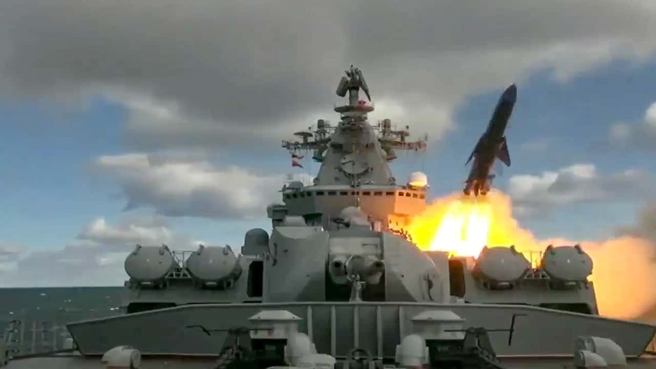 Photo of Russia's Varyag missile cruiser