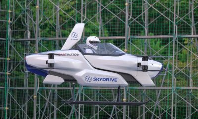 Photo of manned '"flying car" at Toyota Test Field in Toyota