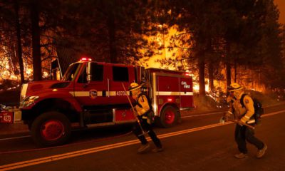 Photo of the Creek Fire