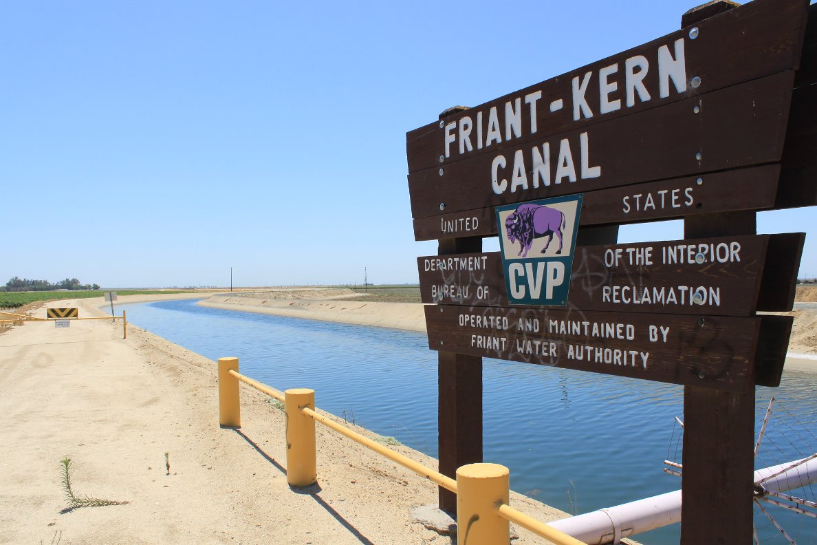 Photo of the Friant-Kern Canal