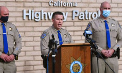 Photo of CHP news conference after crash kills 9