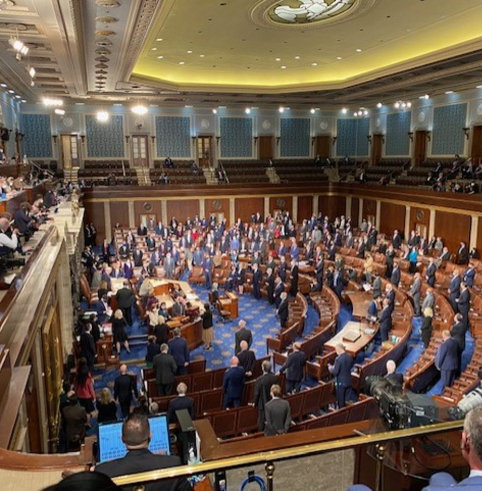 Jim Costa photo, Joint session before the insurrection